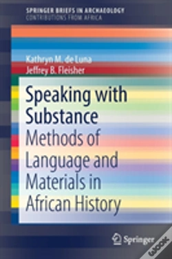 Capa do artigo Speaking With Substance