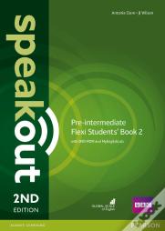 Speakout Pre-Intermediate 2nd Edition Flexi Students' Book 2 With Myenglishlab Pack