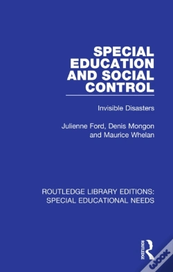 Capa do artigo Special Education And Social Control