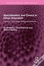 Capa do artigo Specialisation And Choice In Urban Education