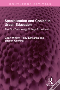 Capa do artigo Specialisation And Choice In Urban Education