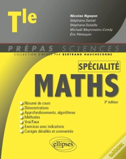 Capa do artigo Spécialité Mathématiques ; Terminale (3e Édition)