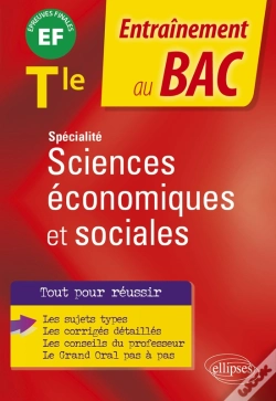 Capa do artigo Spécialité Sciences Économiques Et Sociales - Tle