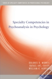 Specialty Competencies In Psychoanalysis In Psychology