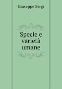 Specie E Varieta Umane