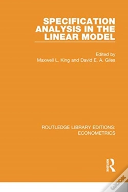 Capa do artigo Specification Analysis In The Linear Model