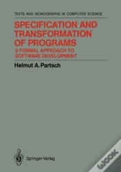 Capa do artigo Specification And Transformation Of Programs