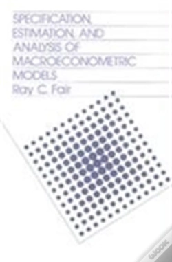 Capa do artigo Specification, Estimation, And Analysis Of Macroeconomic Models