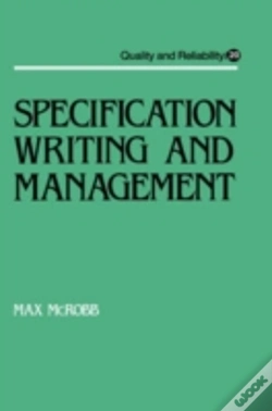 Capa do artigo Specification Writing And Management