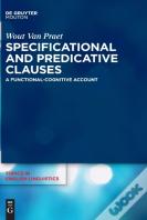 Specificational And Predicative Clauses