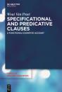 Specificational And Predicative Clauses - Preview