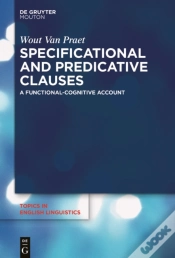 Capa do artigo Specificational And Predicative Clauses