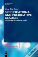 Specificational And Predicative Clauses