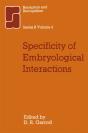 Specificity Of Embryological Interactions - Preview
