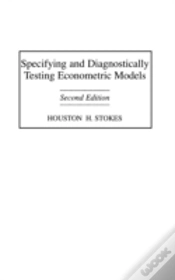 Capa do artigo Specifying And Diagnostically Testing Econometric Models, 2nd Edition
