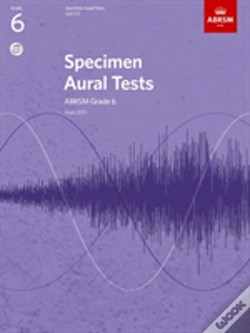 Capa do artigo Specimen Aural Tests, Grade 6, With Cd