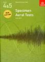 Specimen Aural Tests, Grades 4 & 5 - Preview
