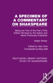 Capa do artigo Specimen Of A Commentary On Shakspeare