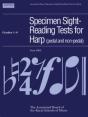 Specimen Sight-Reading Tests For Harp, Grades 1-8 (Pedal And Non-Pedal) - Preview