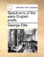 Specimens Of The Early English Poets. - Preview
