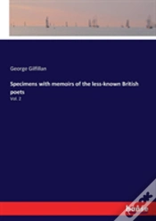 Capa do artigo Specimens With Memoirs Of The Less-Known British Poets