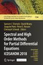 Spectral And High Order Methods For Partial Differential Equations Icosahom 2018 - Preview