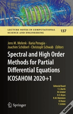 Capa do artigo Spectral And High Order Methods For Partial Differential Equations Icosahom 2020+1