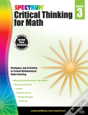 Capa do artigo Spectrum Critical Thinking For Math, Grade 3