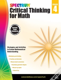 Capa do artigo Spectrum Critical Thinking For Math, Grade 4