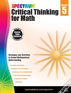 Capa do artigo Spectrum Critical Thinking For Math, Grade 5