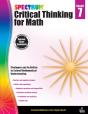 Spectrum Critical Thinking For Math, Grade 7 - Preview