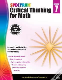 Capa do artigo Spectrum Critical Thinking For Math, Grade 7