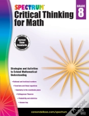 Capa do artigo Spectrum Critical Thinking For Math, Grade 8