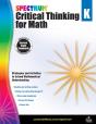 Spectrum Critical Thinking For Math, Grade K - Preview
