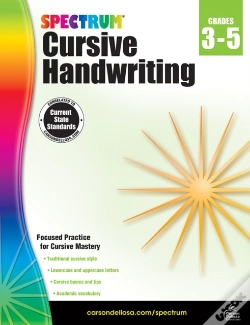 Capa do artigo Spectrum Cursive Handwriting, Grades 3 - 5