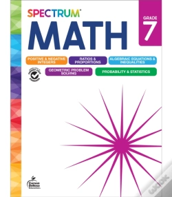 Capa do artigo Spectrum Math Workbook Grade 7