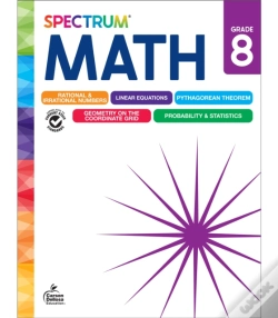 Capa do artigo Spectrum Math Workbook Grade 8
