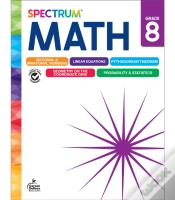 Capa do artigo Spectrum Math Workbook Grade 8