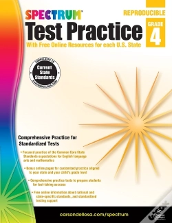 Capa do artigo Spectrum Test Practice, Grade 4