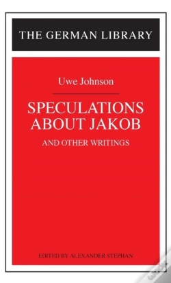 Capa do artigo Speculations About Jakob