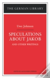 Capa do artigo Speculations About Jakob