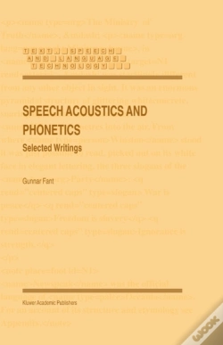Capa do artigo Speech Acoustics And Phonetics