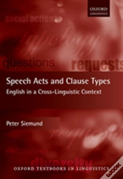 Capa do artigo Speech Acts And Clause Types