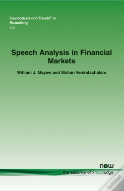 Capa do artigo Speech Analysis In Financial Markets