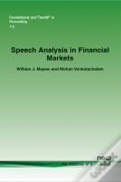 Speech Analysis In Financial Markets