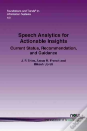 Capa do artigo Speech Analytics For Actionable Insights