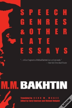 Capa do artigo Speech Genres And Other Late Essays
