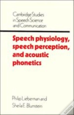 Capa do artigo Speech Physiology, Speech Perception, And Acoustic Phonetics