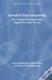Capa do artigo Speech-To-Text Interpreting