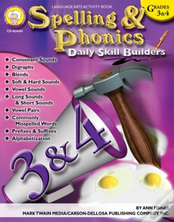 Capa do artigo Spelling & Phonics, Grades 3 - 4